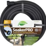 SWAN ELSP38025 Soaker Hose, 25 ft L, Rubber, Black