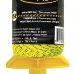 Stringliner 25494 Line Reel, 500 ft L Line, Black/Fluorescent Yellow Line