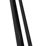 Regal TBR-6-BL Top and Bottom Rail, 117 in H, Aluminum, Black