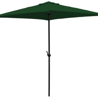 Seasonal Trends UMQ65BKOBD-01 Market Umbrella, 7.8 ft H, 6.5 ft W Canopy, 6.5 ft L Canopy, Square Canopy