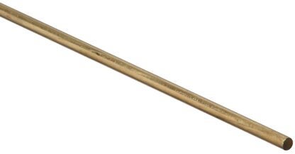 Stanley Hardware N215-228 Rod, 1/8 in Dia, 36 in L, Brass