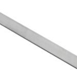 Stanley Hardware 4202BC Series N247-247 Flat Bar, 1 in W, 72 in L, 1/4 in Thick, Aluminum, Mill