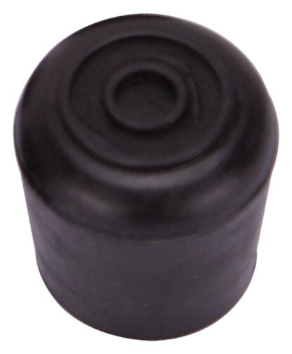 ProSource FE-50638-B Furniture Leg Tip, Round, Rubber, Black, 1-1/4 in Dia, 1.7 in H Sells in Quantity of 48