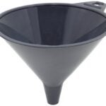 FloTool 05015 Medium Funnel, 1 pt Capacity, High-Density Polyethylene, Charcoal, 6-1/2 in H Sells in Quantity of 12