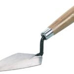 Marshalltown 95-3 Pointing Trowel, 5-1/2 in L Blade, 2-3/4 in W Blade, Steel Blade, Wood Handle