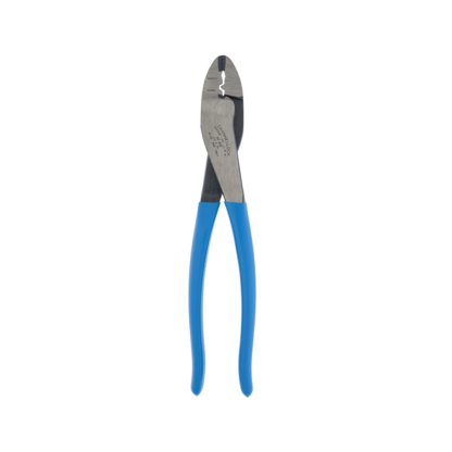 Channellock 909 Crimping Plier, 22 to 10 AWG Wire, 22 to 10 AWG Cutting Capacity, 9-1/2 in OAL, Comfort-Grip Handle