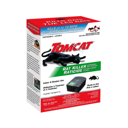 Tomcat 0364010 Rat Killer Disposable Bait Station