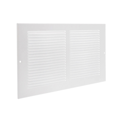 Imperial RG0477 21-1/4" x 11-1/4" Steel Return Air Grille, White, Powder-Coated