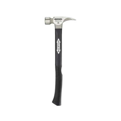 Stiletto TI16MC-F 16 oz Titanium Milled Face Hammer with 18 in. Hybrid Fiberglass Handle