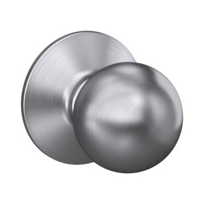 Schlage Standard Trim Passage Orbit Knob - Satin Chrome