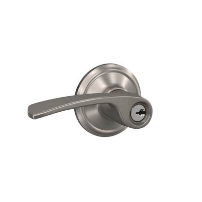 Schlage Standard Trim Keyed Entry Merano Lever - Satin Nickel