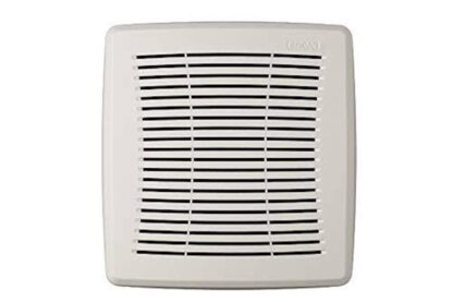 Broan E050 Economy Exhaust Fan With White Grill, 50 CFM