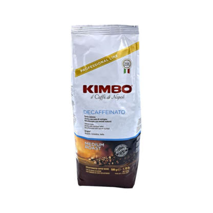 Kimbo 500g Decaffeinato, Medium Roast