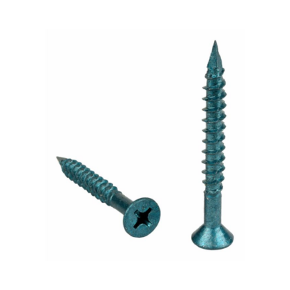 UCAN Scru-It 1/4" Phillips Flat Head Screw Anchor, 100 Pack