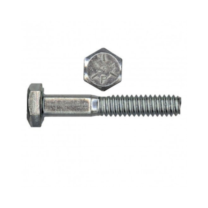 Paulin 7/16" UNC GR5 Plated Hex Bolt, 50 Pack