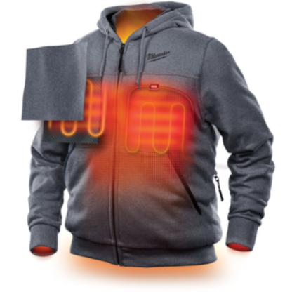 Milwaukee 302G-203X 3XL M12™ Heated Hoodie, Gray