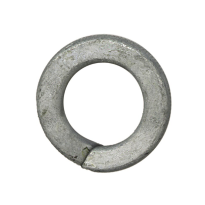 Paulin® Galvanized Regular Spring Lock Washer, 100 Pack