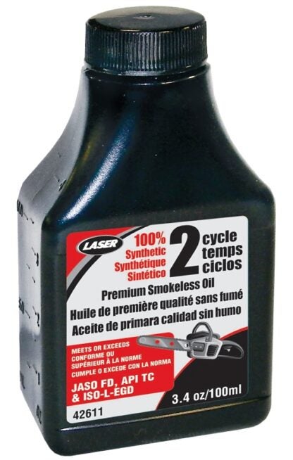 Laser 2-Cycle Synthetic Engine Oil 50:1 Mixing, 3.4oz 42611