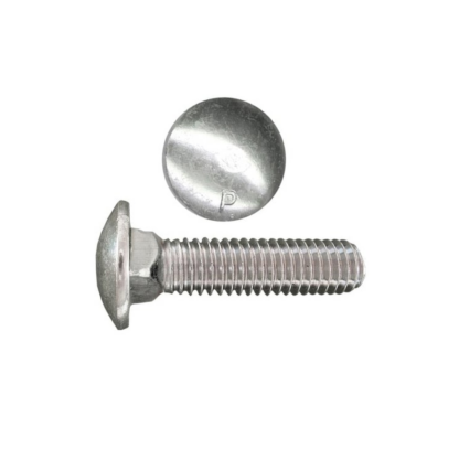 Paulin® 129-464 5/16" x 6" Full Threaded Carriage Bolt, 50 Pack