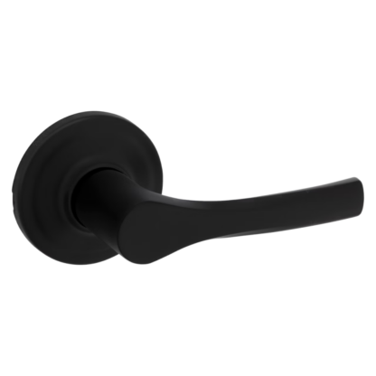 Weiser Henley Passage Lever - Matte Black