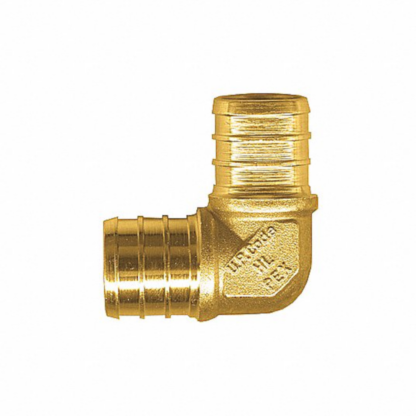 Aqua-Dynamic 9377-044 3/4" PEX Lead-Free Brass 90° Elbow