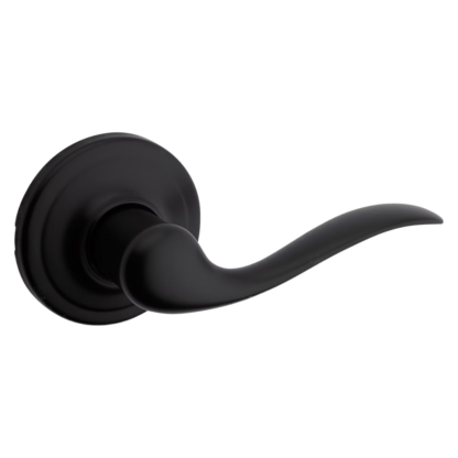 Weiser Toluca Passage Lever - Matte Black