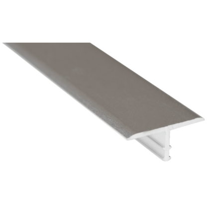 Shur-Trim ET1156BCL08 8ft t-Moulding Ceramic Trim - Bright Clear