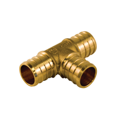 Aqua-Dynamic 9778-443 3/4" X 3/4" X 1/2" Lead-Free Brass PEX Tee