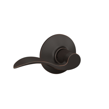 Schlage Standard Trim Accent Passage Lever - Venetian Bronze