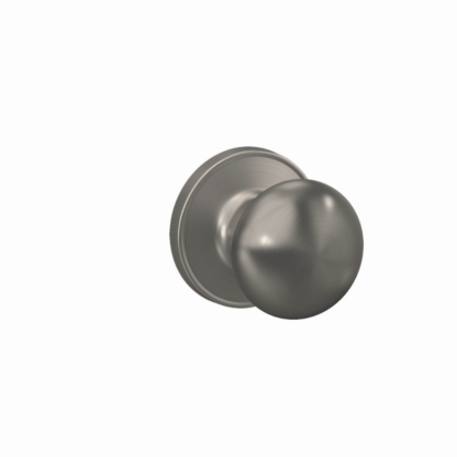 Schlage J-Series Standard Trim Stratus Passage Knob - Satin Nickel