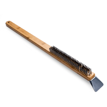 Ooni UU-P1C300 23.6" Bamboo & Stainless Steel Pizza Oven Brush