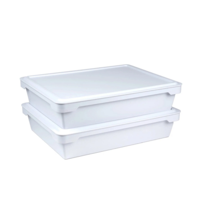 Ooni UU-P22800 Pizza Dough Proofing Boxes with Lids, 2 Pack