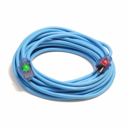 Century Wire D16821100 100ft 12/3 SJEOW Sub-Zero Weather Extension Cord - Blue