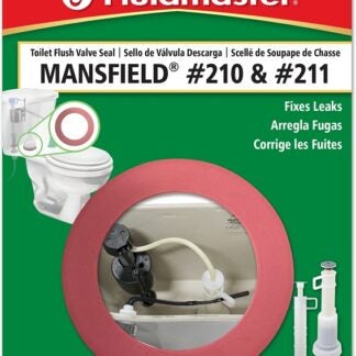 Fluidmaster 510M-001-P10 Toilet Flush Valve Seal, For: Mansfield #210, #211 Flush Valves